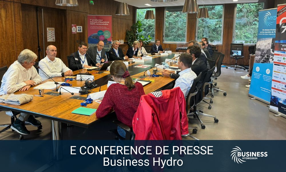 Actualité - E-CONFERENCE DE PRESSE Salon Business Hydro