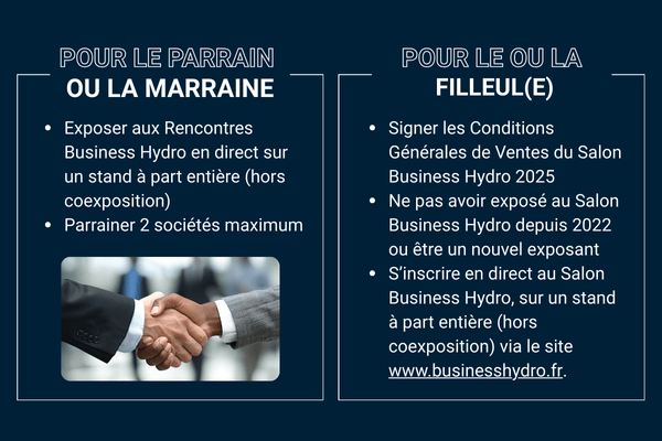 Offre parrainage Salon Business Hydro 2025